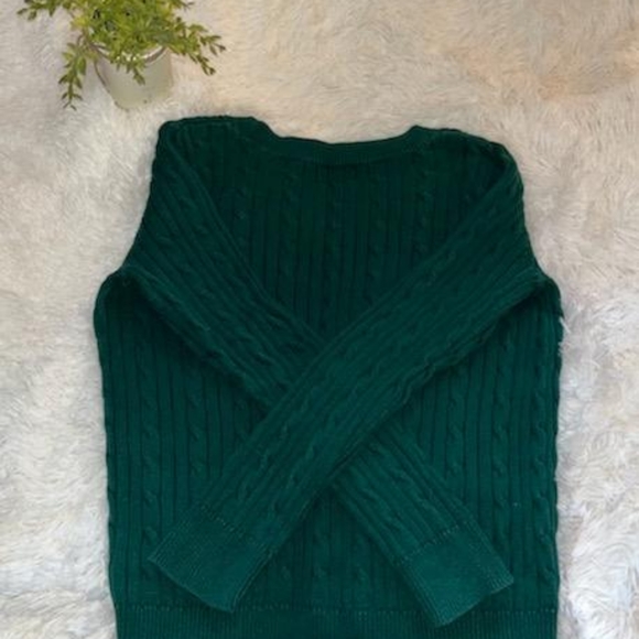 Chaps XL green sweater - Picture 2 of 3